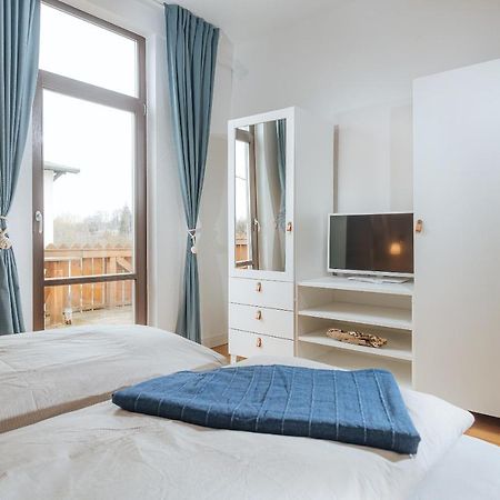 Grosse Koje Mit Terrasse Apartment รอสต็อค ภายนอก รูปภาพ