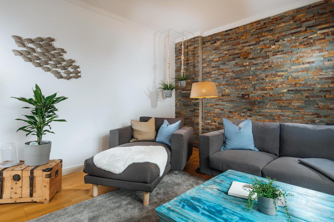 Grosse Koje Mit Terrasse Apartment รอสต็อค ภายนอก รูปภาพ